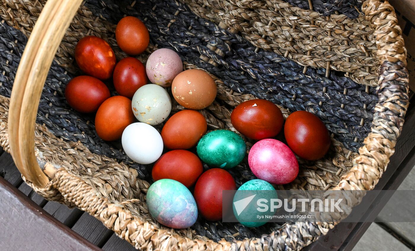 Russia Regions Religion Orthodox Easter Preparations