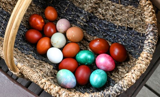 Russia Regions Religion Orthodox Easter Preparations