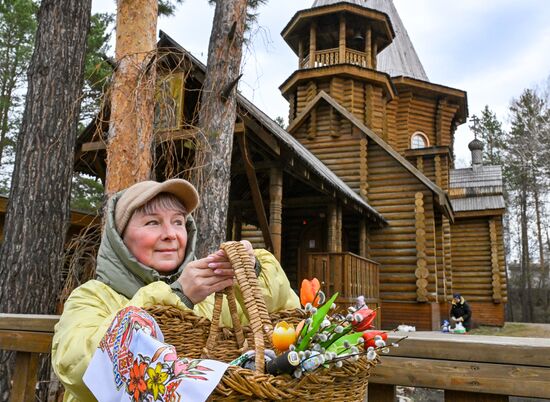 Russia Regions Religion Orthodox Easter Preparations