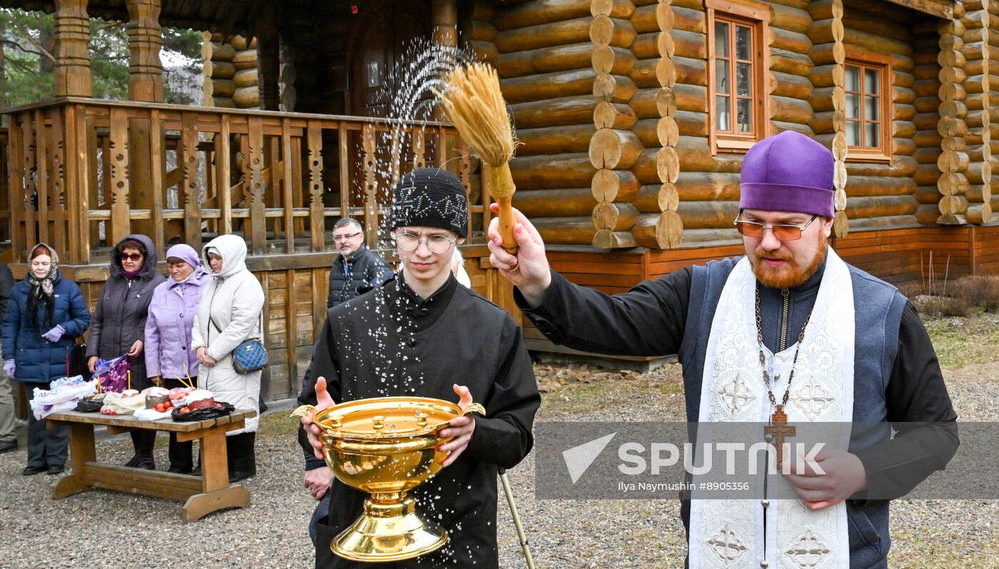 Russia Regions Religion Orthodox Easter Preparations