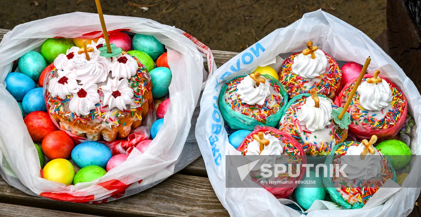 Russia Regions Religion Orthodox Easter Preparations