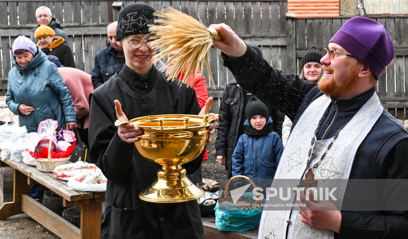Russia Regions Religion Orthodox Easter Preparations
