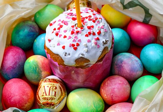 Russia Regions Religion Orthodox Easter Preparations