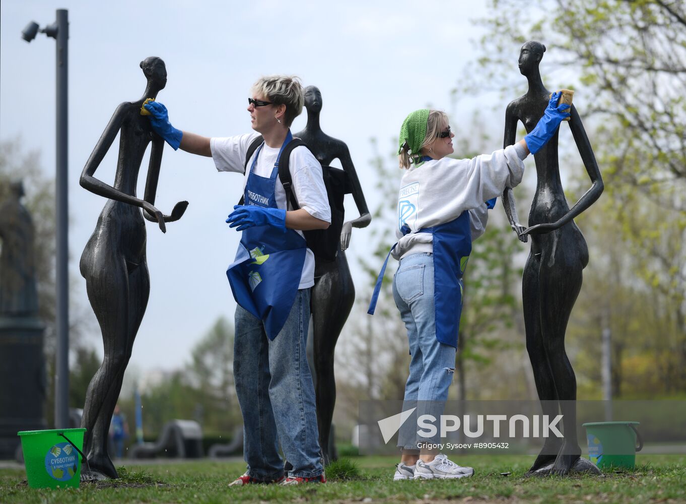 Russia Spring Season Clean Up Campaign