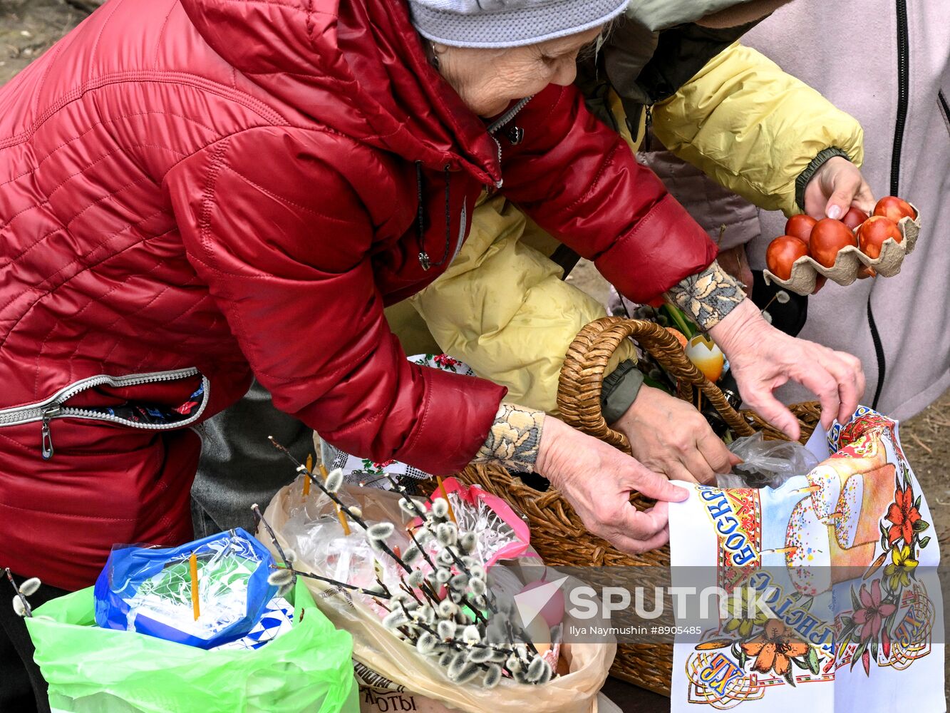 Russia Regions Religion Orthodox Easter Preparations