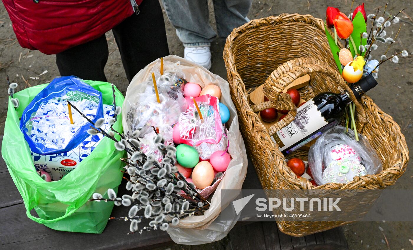 Russia Regions Religion Orthodox Easter Preparations