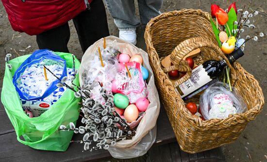 Russia Regions Religion Orthodox Easter Preparations