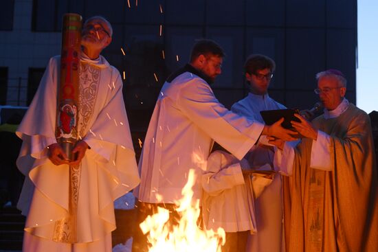 Russia Religion Catholic Easter