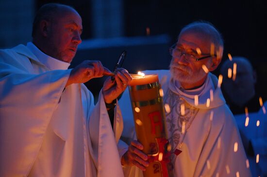 Russia Religion Catholic Easter