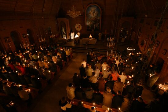 Russia Religion Catholic Easter