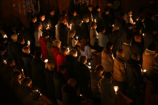 Russia Religion Catholic Easter