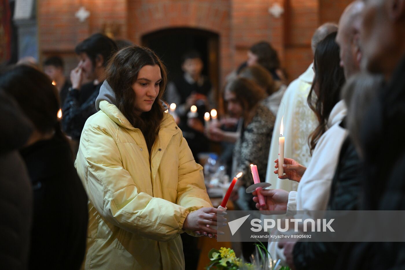 Russia Religion Catholic Easter