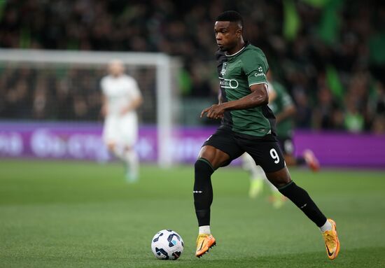 Russia Soccer Premier-League Krasnodar - Akhmat