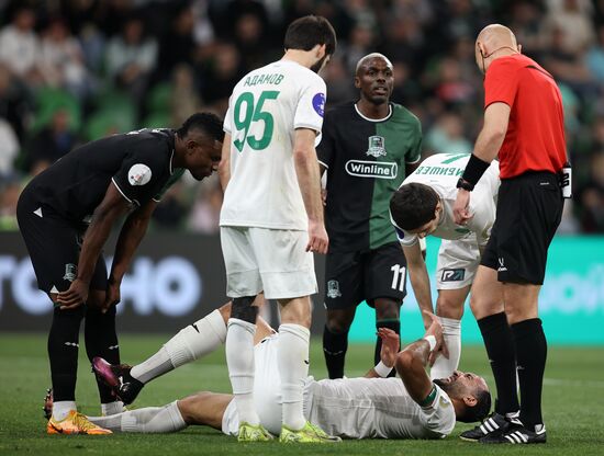 Russia Soccer Premier-League Krasnodar - Akhmat