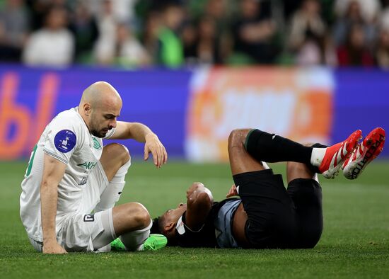 Russia Soccer Premier-League Krasnodar - Akhmat