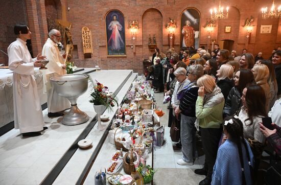 Russia Religion Catholic Easter