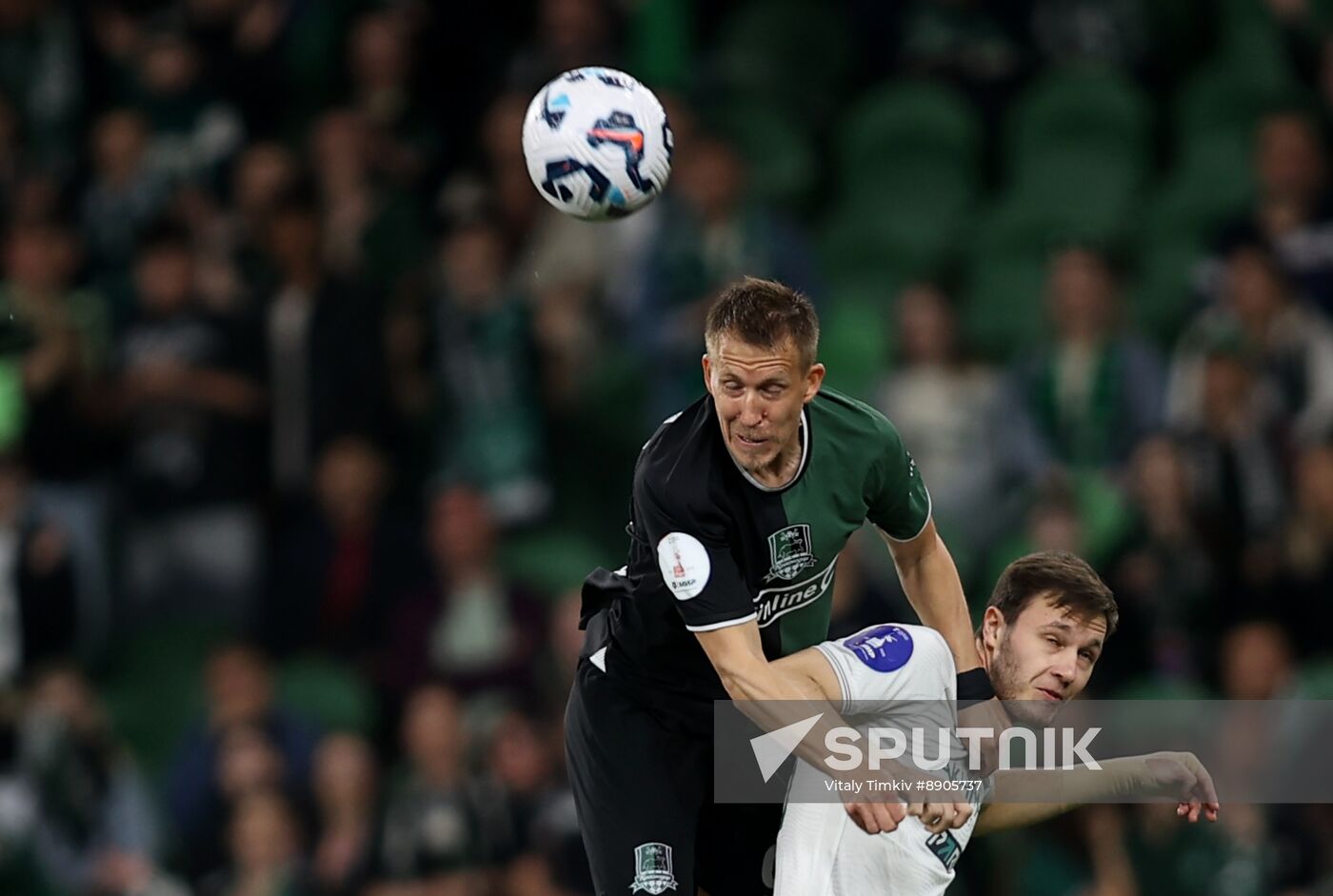 Russia Soccer Premier-League Krasnodar - Akhmat