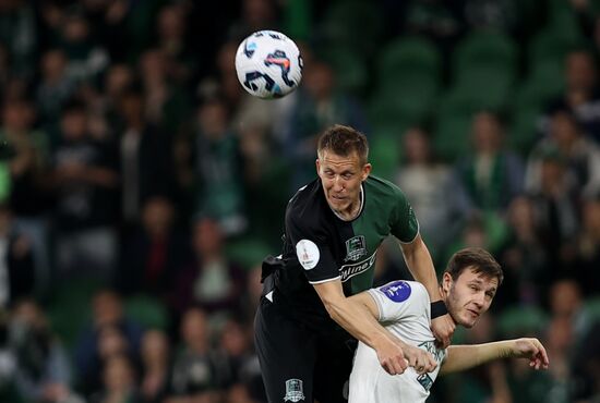 Russia Soccer Premier-League Krasnodar - Akhmat