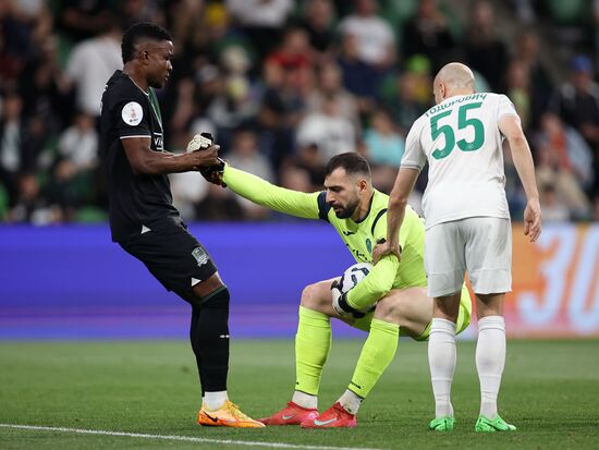 Russia Soccer Premier-League Krasnodar - Akhmat