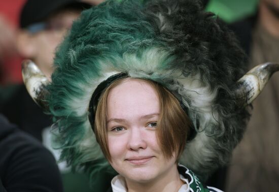 Russia Soccer Premier-League Krasnodar - Akhmat
