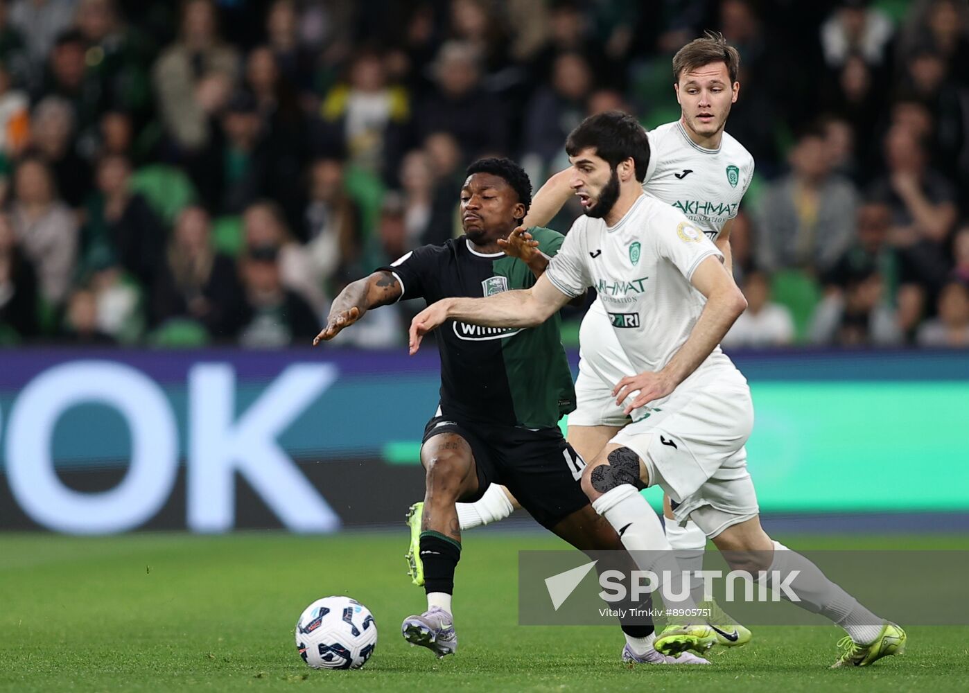 Russia Soccer Premier-League Krasnodar - Akhmat