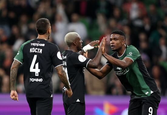 Russia Soccer Premier-League Krasnodar - Akhmat