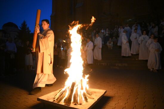 Russia Religion Catholic Easter