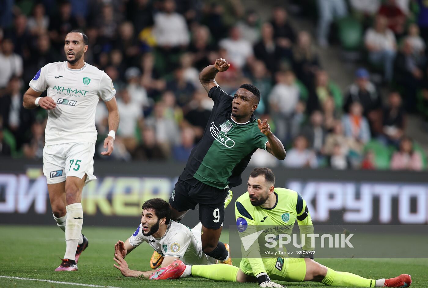 Russia Soccer Premier-League Krasnodar - Akhmat