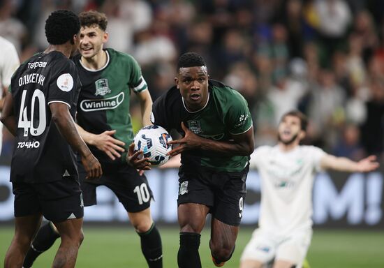 Russia Soccer Premier-League Krasnodar - Akhmat