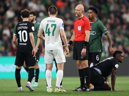 Russia Soccer Premier-League Krasnodar - Akhmat