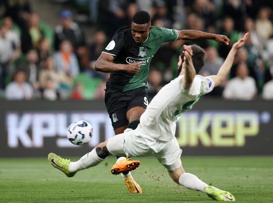 Russia Soccer Premier-League Krasnodar - Akhmat