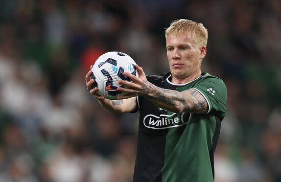 Russia Soccer Premier-League Krasnodar - Akhmat