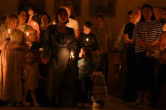 Russia Religion Catholic Easter