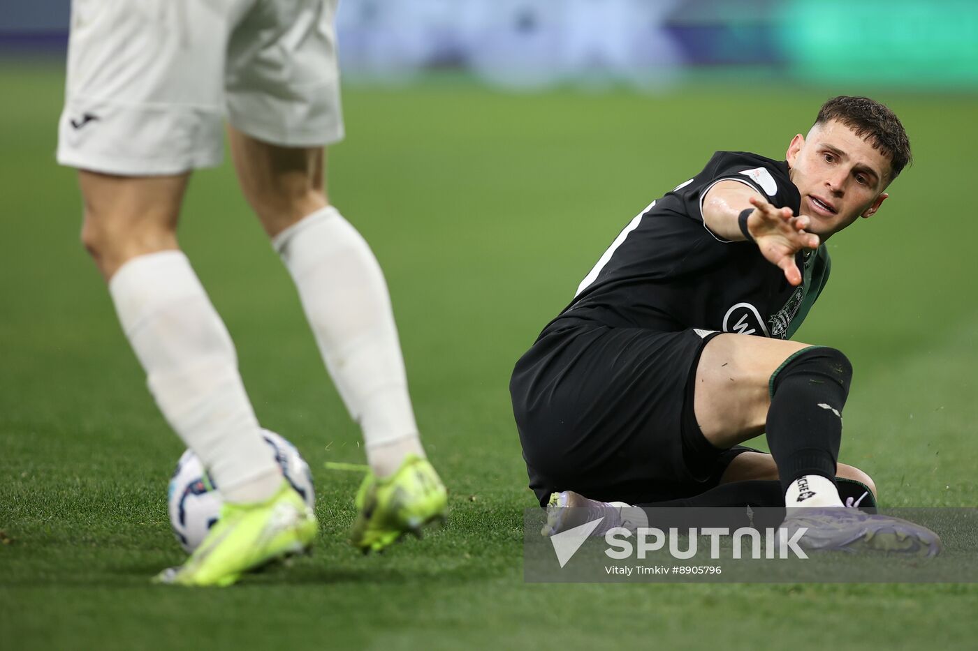 Russia Soccer Premier-League Krasnodar - Akhmat