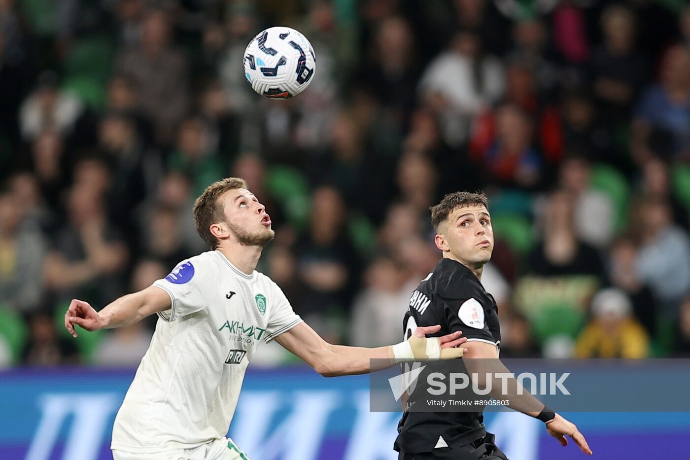 Russia Soccer Premier-League Krasnodar - Akhmat