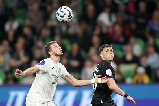 Russia Soccer Premier-League Krasnodar - Akhmat