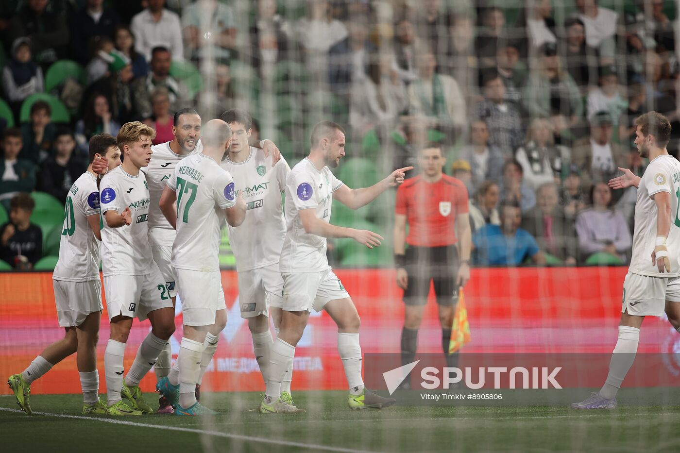 Russia Soccer Premier-League Krasnodar - Akhmat