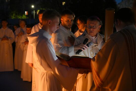 Russia Religion Catholic Easter