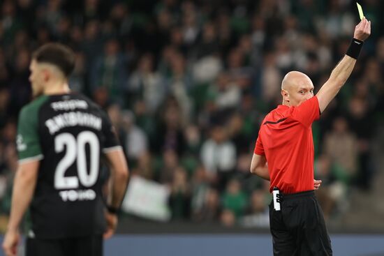 Russia Soccer Premier-League Krasnodar - Akhmat