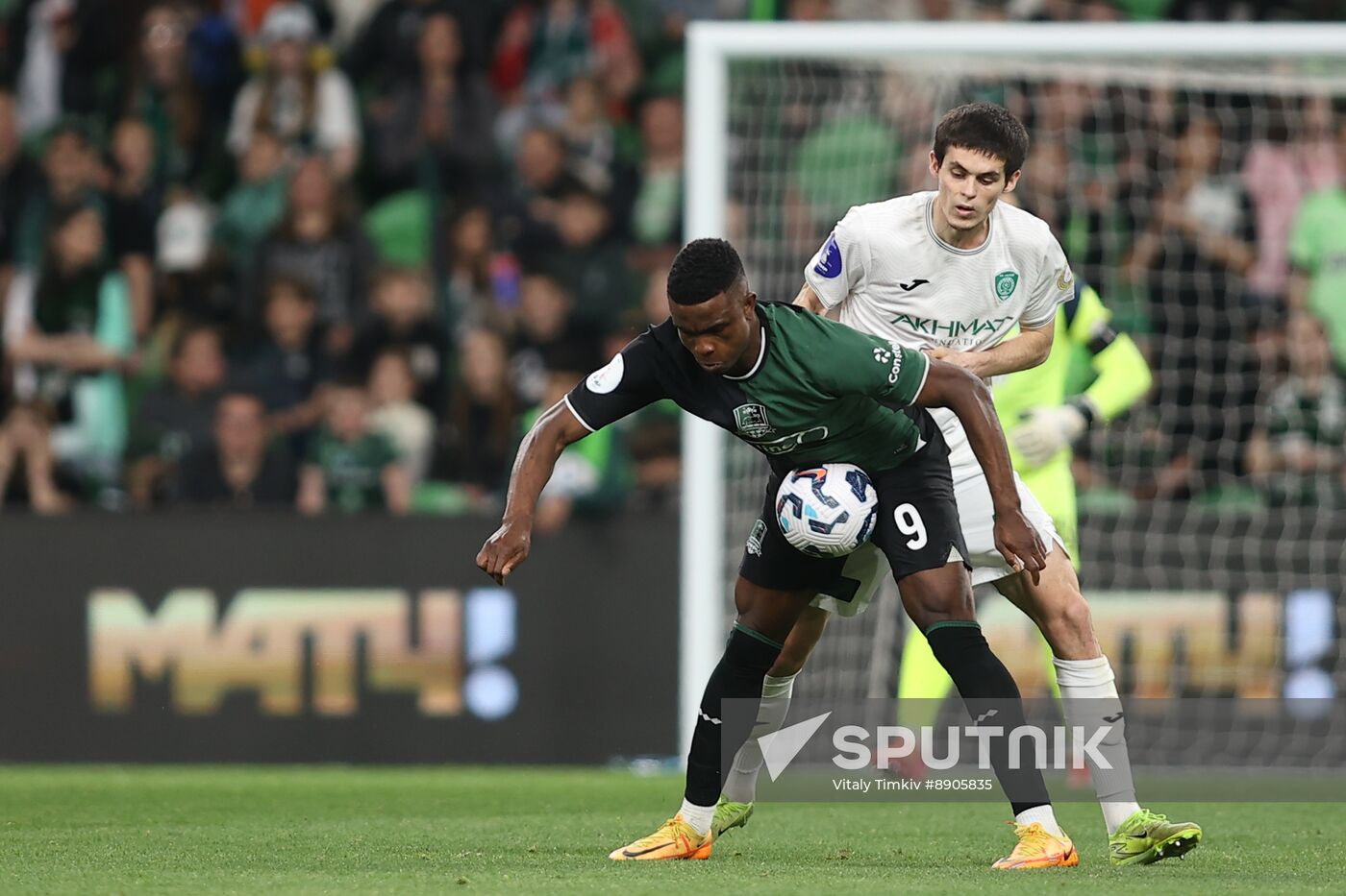 Russia Soccer Premier-League Krasnodar - Akhmat