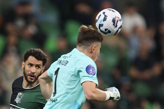 Russia Soccer Premier-League Krasnodar - Akhmat