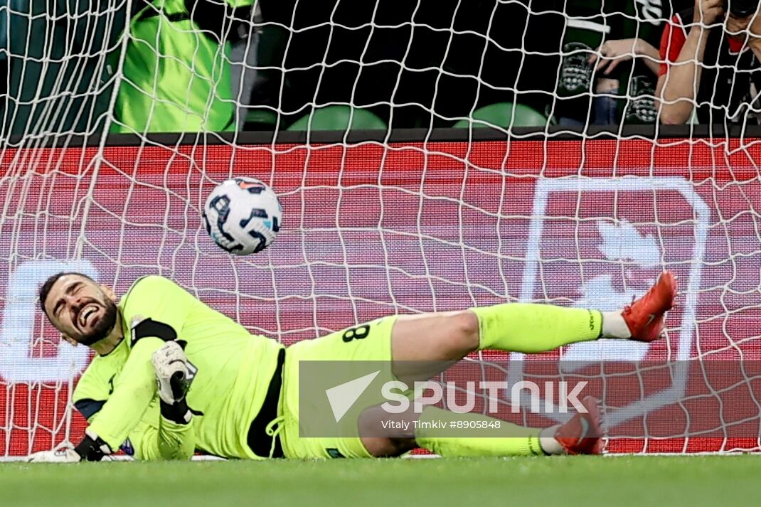 Russia Soccer Premier-League Krasnodar - Akhmat