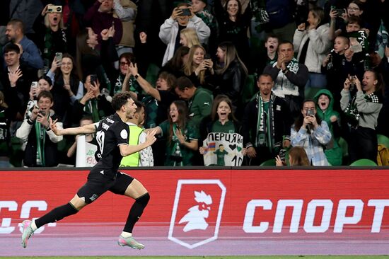 Russia Soccer Premier-League Krasnodar - Akhmat
