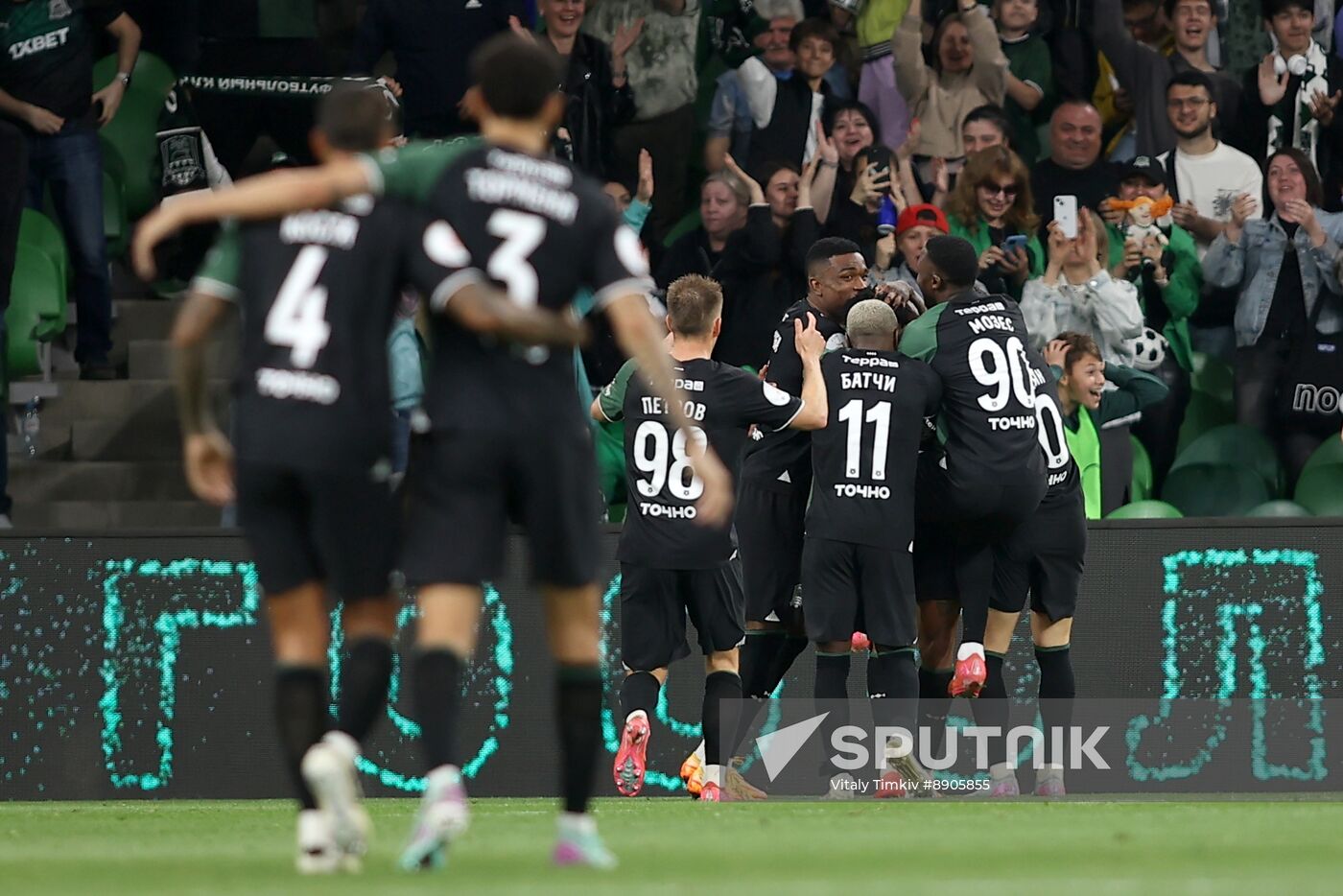 Russia Soccer Premier-League Krasnodar - Akhmat