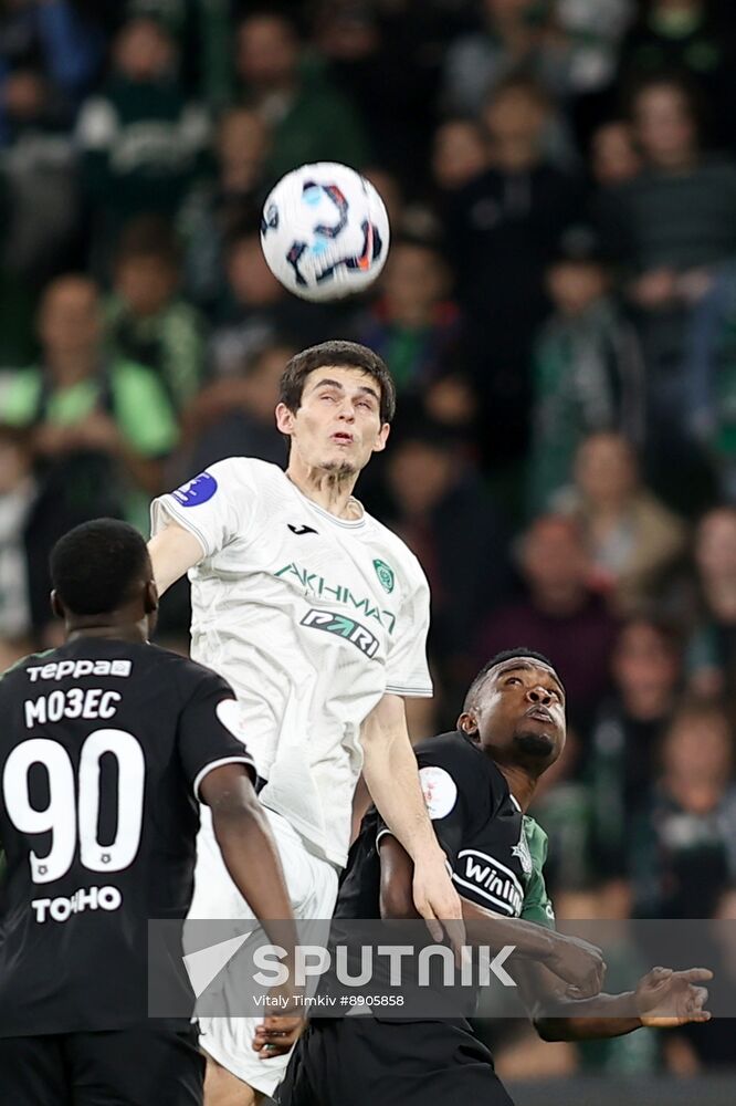 Russia Soccer Premier-League Krasnodar - Akhmat