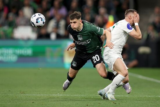 Russia Soccer Premier-League Krasnodar - Akhmat