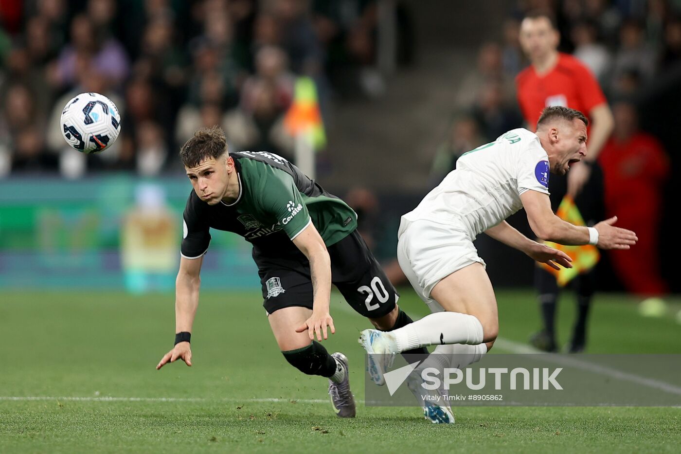 Russia Soccer Premier-League Krasnodar - Akhmat
