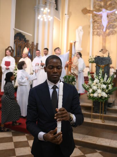 Russia Religion Catholic Easter