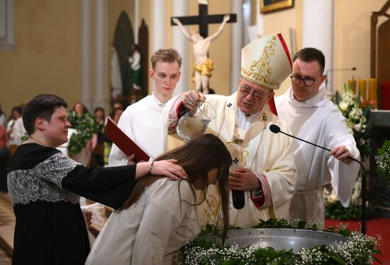 Russia Religion Catholic Easter