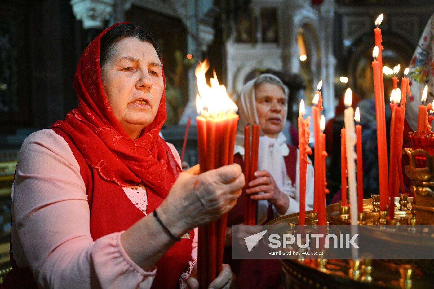Russia Religion Orthodox Easter